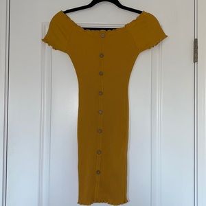 Mustard Dress NWOT